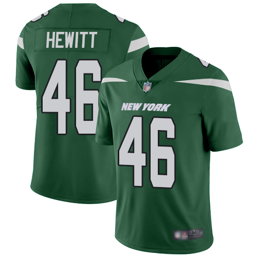 New York Jets Limited Green Youth Neville Hewitt Home Jersey NFL Football 46 Vapor Untouchable